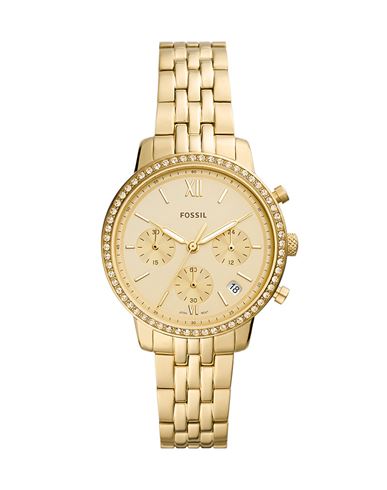 FOSSIL FOSSIL ES5219 WOMAN WRIST WATCH GOLD SIZE - STAINLESS STEEL