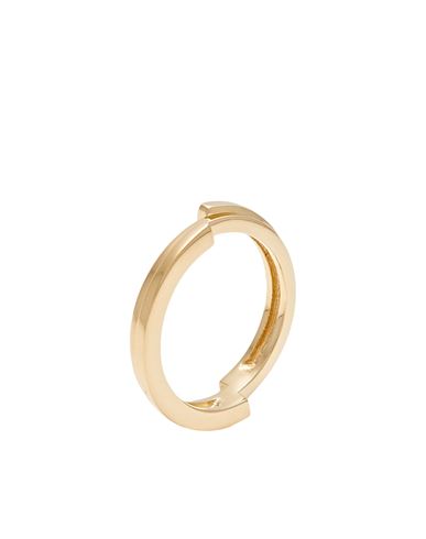 P D Paola Genesis Gold Ring Woman Ring Gold Size 6.5 925/1000 Silver, 750/1000 Gold Plated