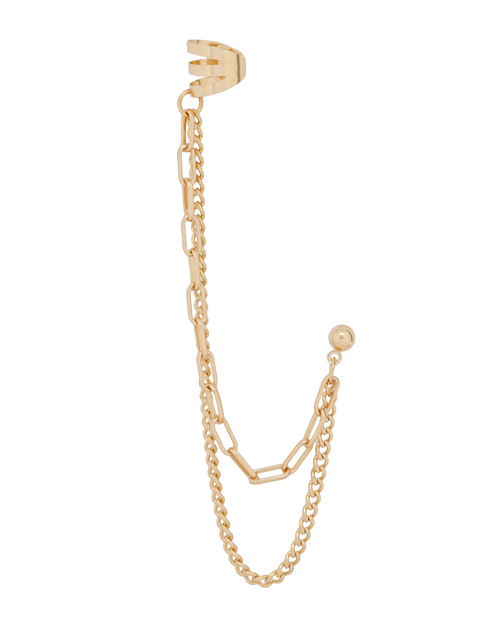 8 by YOOX fB[X VOsAX SINGLE PENDANT EARRING S[h