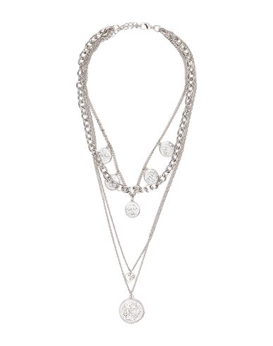8 By Yoox Multichain Necklace Woman Necklace Silver Size - Iron