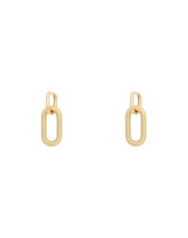 Luv Aj Woman Earrings Gold Size - Brass