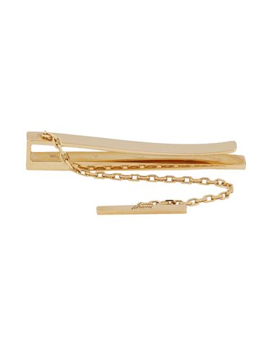Brioni Man Cufflinks And Tie Clips Gold Size - Metal
