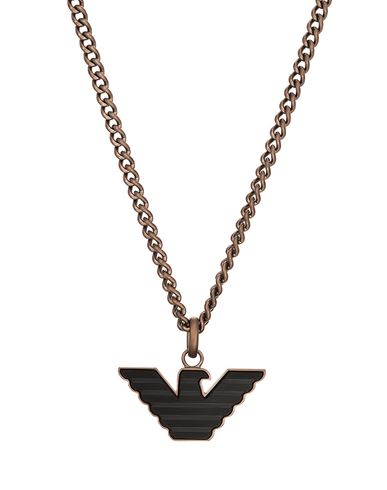 Emporio Armani Man Necklace Lead Size - Stainless Steel In Grey