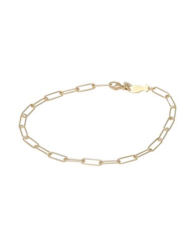 Kurshuni Paper Clip Chain Bracelet Woman Bracelet Gold Size - 925/1000 Silver