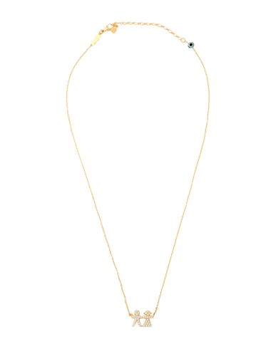 Kurshuni Bambini Necklace Woman Necklace Gold Size - 925/1000 Silver, Cubic Zirconia
