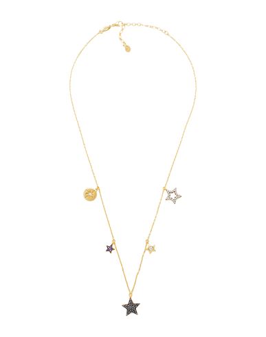 Shop Kurshuni Stelle Necklace Woman Necklace Gold Size - 925/1000 Silver, Cubic Zirconia