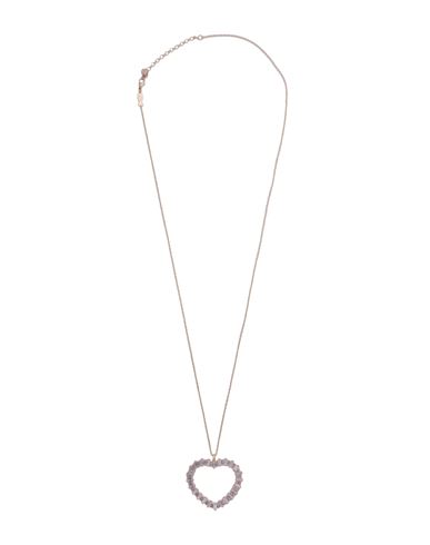 Kurshuni Heart Necklace Woman Necklace Gold Size - 925/1000 Silver, Cubic Zirconia