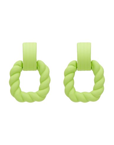8 By Yoox Pendant Earrings Woman Earrings Acid Green Size - Metal