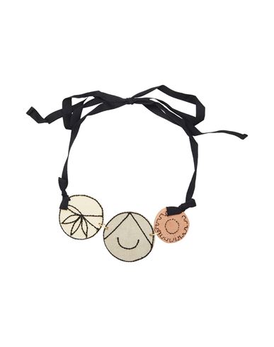 Marni Woman Necklace Khaki Size - Textile Fibers