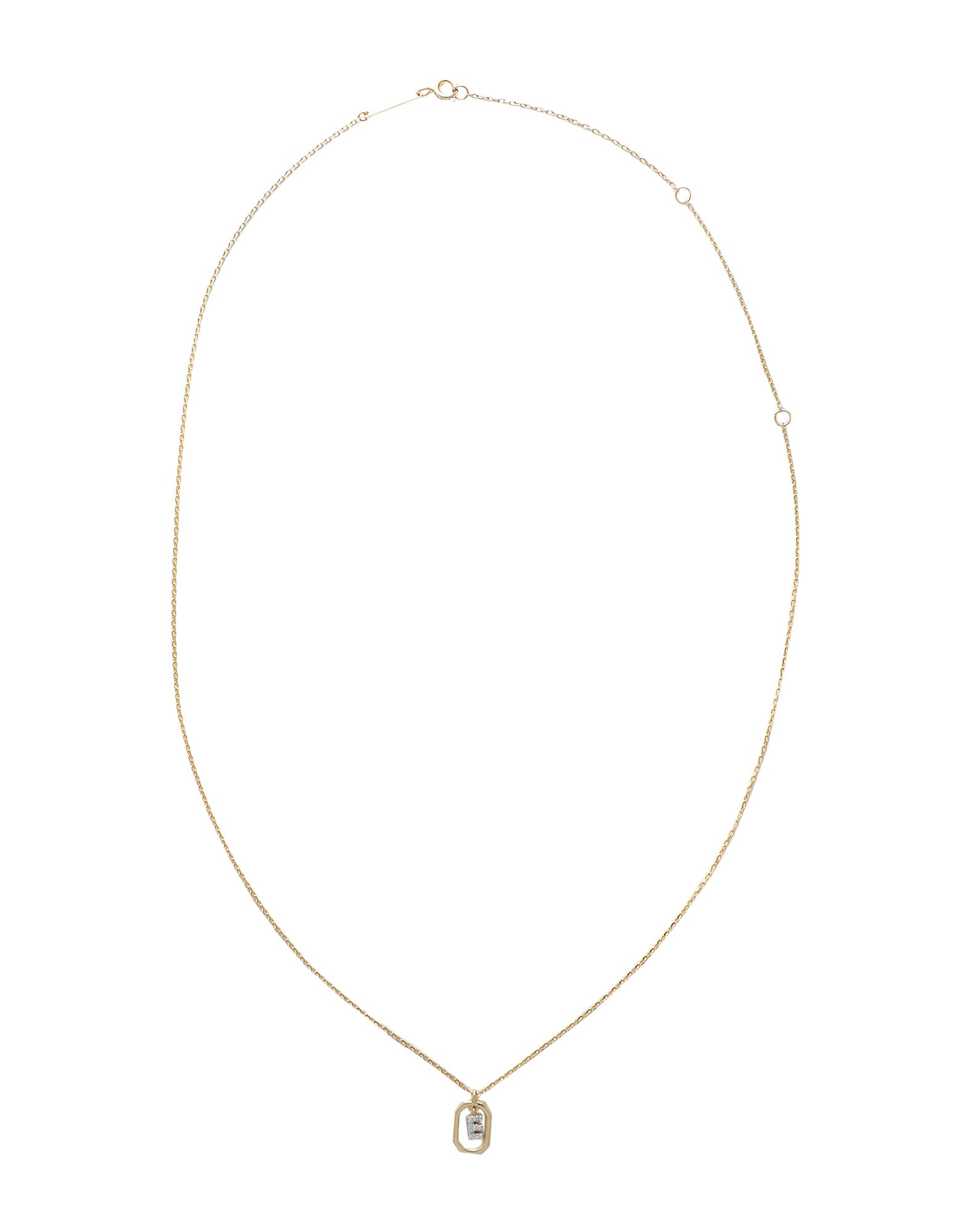 P D PAOLA fB[X lbNX Mini Letter E Necklace S[h
