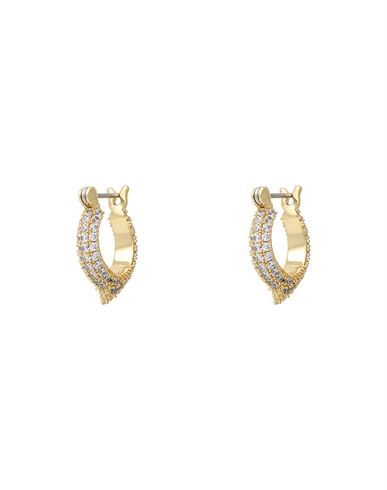Luv Aj Pave Thorn Huggies- Gold Woman Earrings Gold Size - Metal, 585/1000 Gold Plated