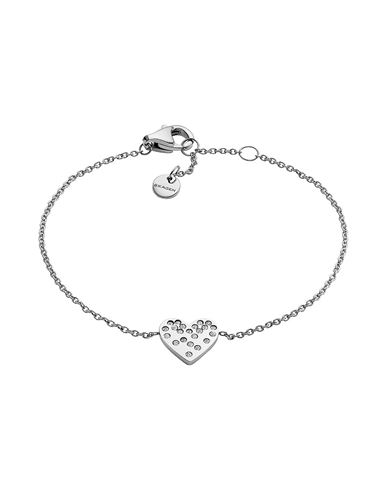 Skagen Kariana Woman Bracelet Silver Size - Stainless Steel, Crystal