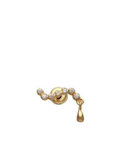 P D Paola Swim Single Earring Woman Single Earring Gold Size - 925/1000 Silver, 750/1000 Gold Plated