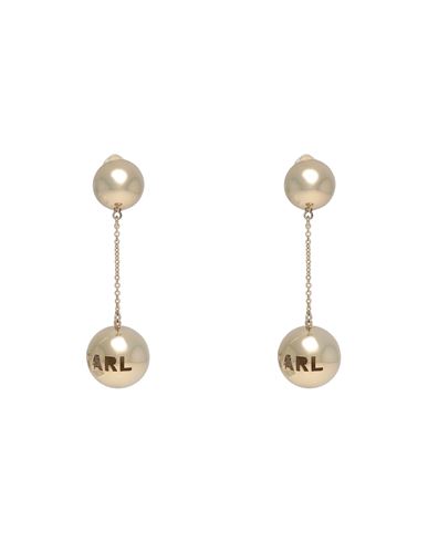 Karl Lagerfeld K/sphere Drop Earrings Woman Earrings Gold Size - Brass