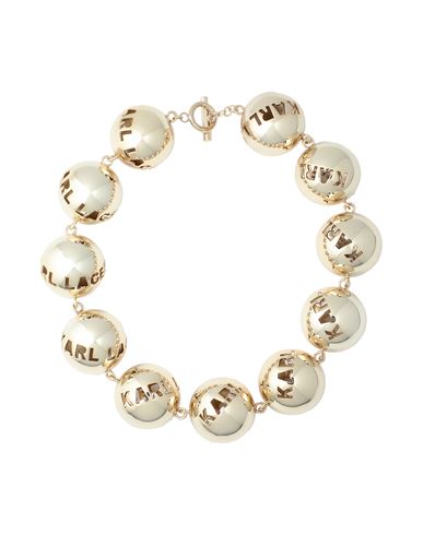 Karl Lagerfeld K/sphere All-over Necklace Woman Necklace Gold Size - Brass