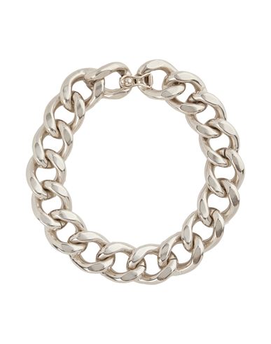 Isabel Marant Links Chunky Chain Collar Necklace In Silver
