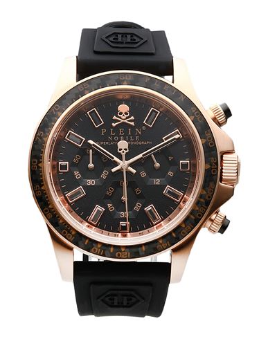 PHILIPP PLEIN PHILIPP PLEIN NOBILE RACING MAN WRIST WATCH BLACK SIZE - STAINLESS STEEL, SILICONE