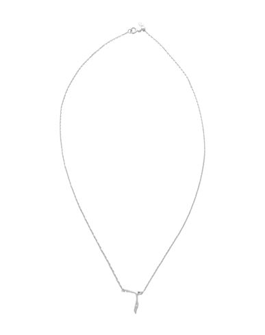 Maria Black Necklace Silver Size 19.6 925/1000 Silver In Metallic