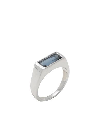 Maria Black Ring Silver Size 7 925/1000 Silver