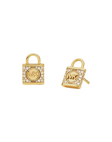 Shop Michael Kors Premium Woman Earrings Gold Size - Silver