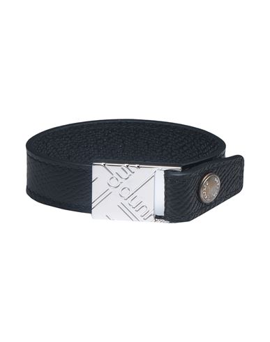 Dunhill Man Bracelet Black Size L Soft Leather