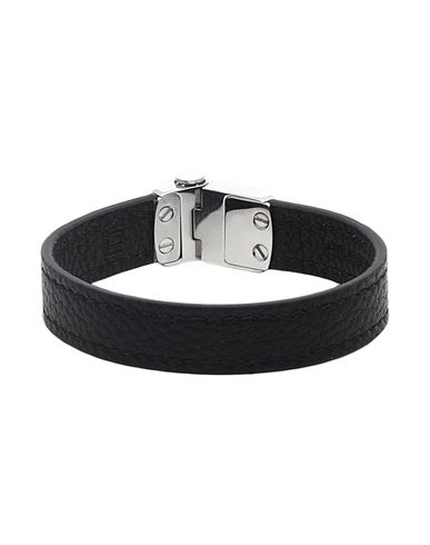 Dunhill Man Bracelet Black Size M Soft Leather