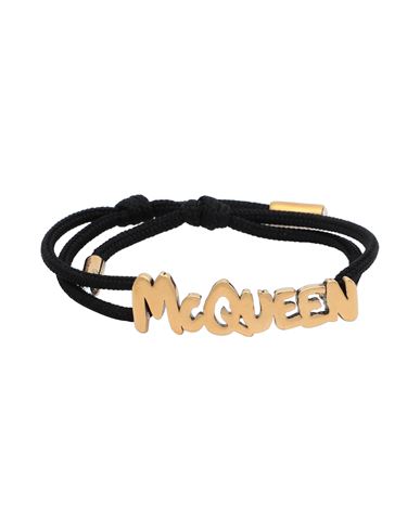 Alexander Mcqueen Woman Bracelet Black Size - Metal