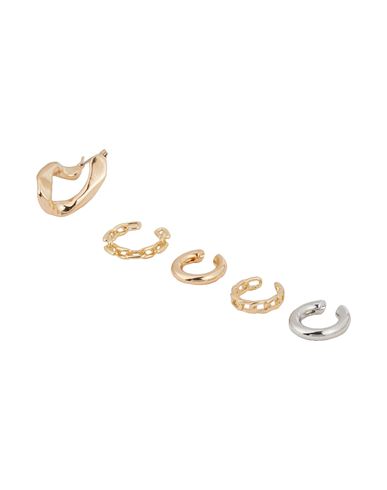 8 By Yoox Chains Earcuffs Set Woman Earrings Gold Size - Metal Alloy