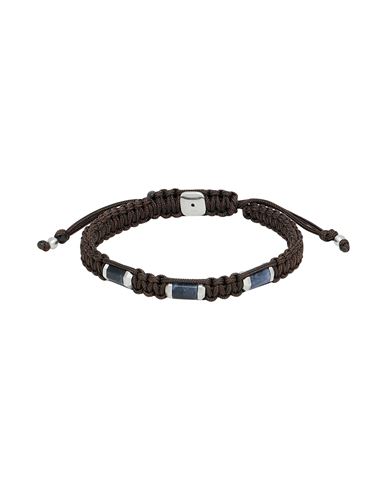 Fossil Jewelry Man Bracelet Brown Size - Stainless Steel