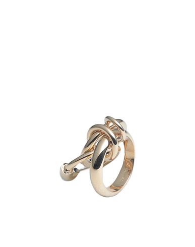 Chloé Woman Ring Gold Size 6.75 Brass