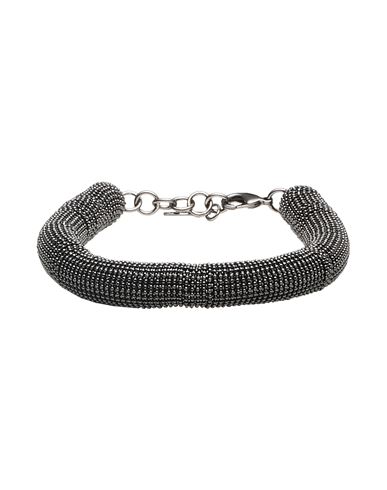 Brunello Cucinelli Woman Bracelet Lead Size - Metal In Grey