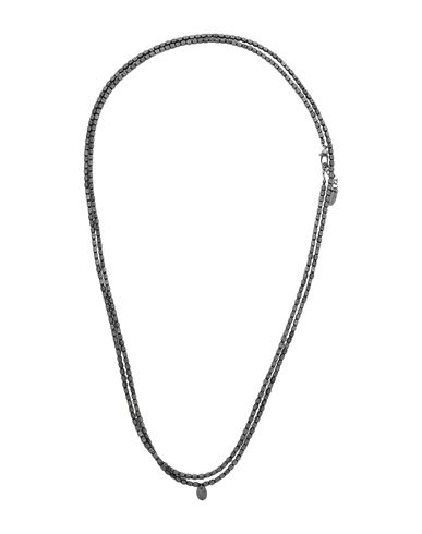 Brunello Cucinelli Woman Necklace Steel Grey Size - Metal