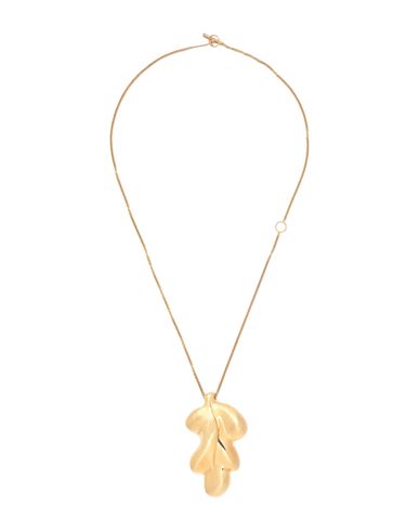 Jil Sander Woman Necklace Gold Size - 925/1000 Silver