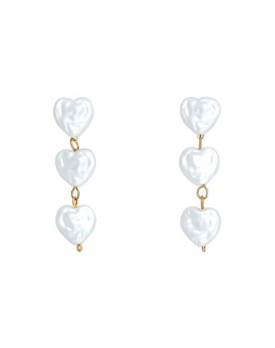 Taolei Woman Earrings White Size - 750/1000 Gold Plated