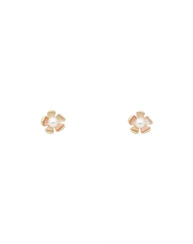 Taolei Woman Earrings Light Pink Size - 750/1000 Gold Plated
