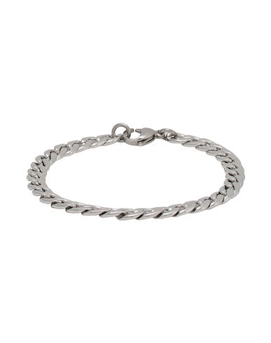 8 By Yoox Chain Bracelet Man Bracelet Silver Size - Steel