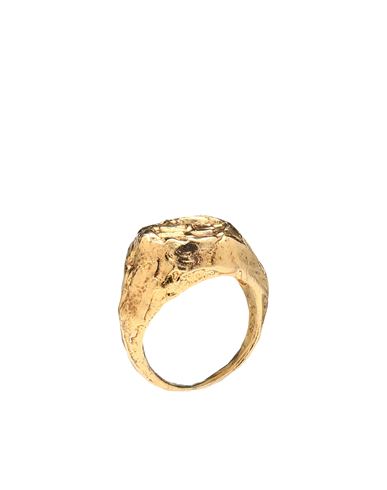 Woman Ring Gold Size XS Metal