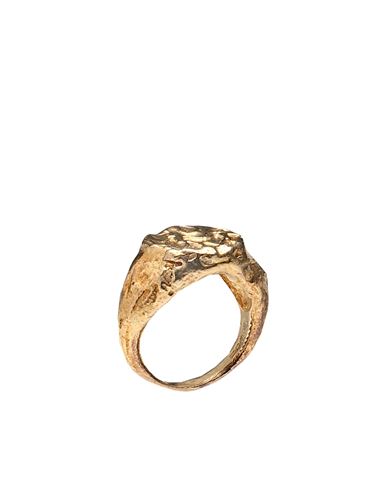 Shop Alighieri Woman Ring Gold Size Xs Metal