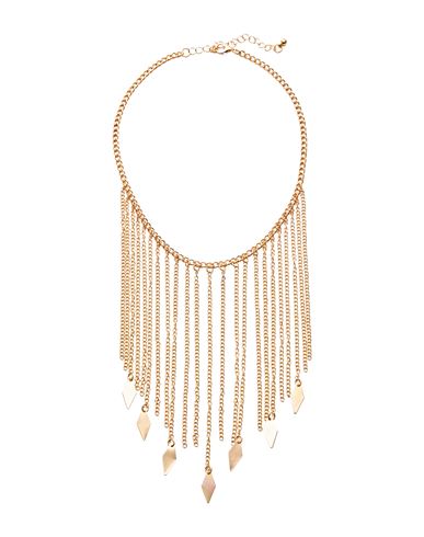 8 By Yoox Fringed Minichain With Pendants Necklace Woman Necklace Gold Size - Iron