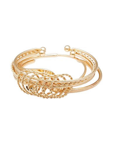 8 By Yoox Twisted And Multishaped Rigid Bracelets Sets Woman Bracelet Gold Size - Iron