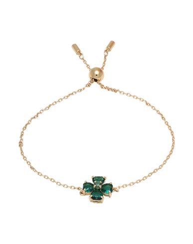 Swarovski Idyllia Bracelet, Mixed Cuts, Clover, Green, Gold-tone Plated Woman Bracelet Green Size -