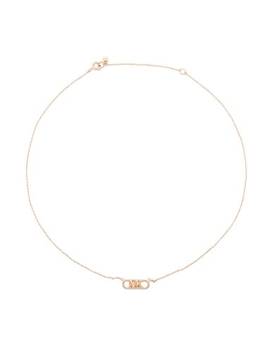 Shop Michael Kors Woman Necklace Gold Size - 925/1000 Silver