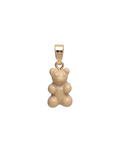 Crystal Haze Woman Pendant Beige Size - Brass, 750/1000 Gold Plated, Resin