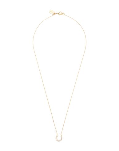 Crystal Haze Woman Necklace Gold Size - Brass, 750/1000 Gold Plated, Cubic Zirconia