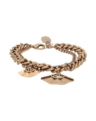 Karl Lagerfeld K/archive Fan Double Bracelet Woman Bracelet Bronze Size - Brass, Iron In Gold