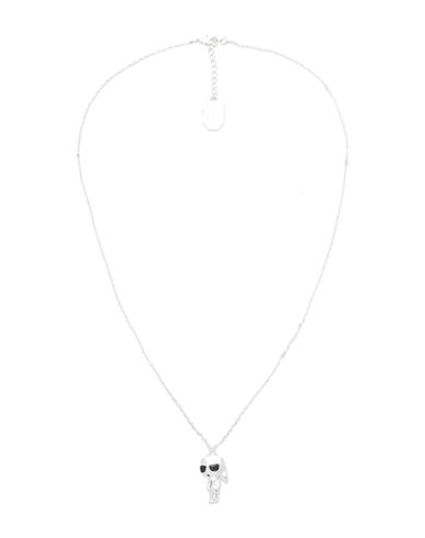 Karl Lagerfeld K/ikonik 2.0 Karl Necklace Woman Necklace Silver Size - Brass