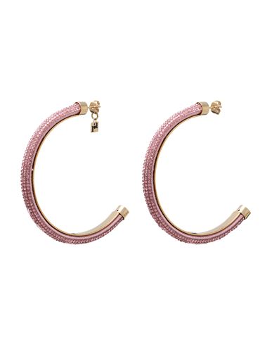 Rosantica Woman Earrings Pink Size - Metal, Textile Fibers