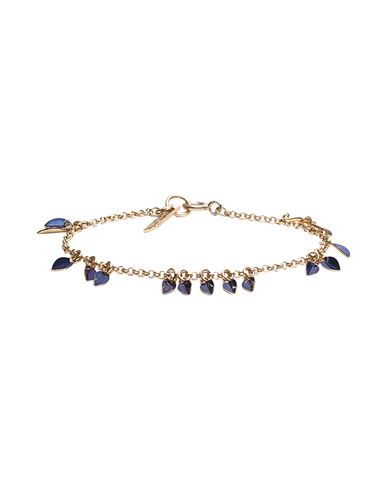 Isabel Marant Woman Bracelet Midnight Blue Size - Brass, Tin, Polyurethane
