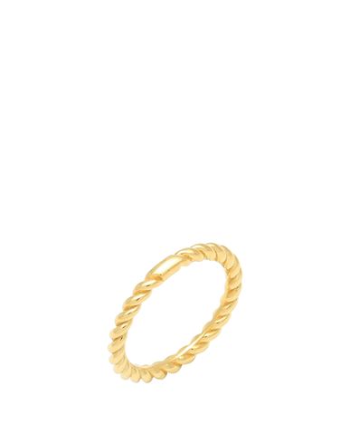Kurshuni Ivy Ring Woman Ring Gold Size 6.75 925/1000 Silver