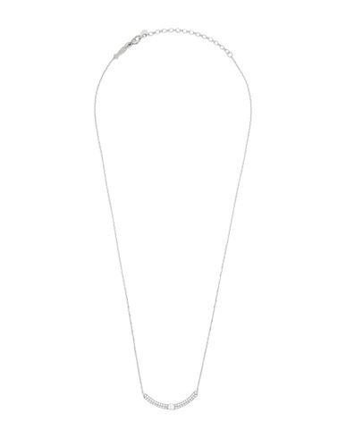 Kurshuni Erin Necklace Woman Necklace Silver Size - 925/1000 Silver, Cubic Zirconia